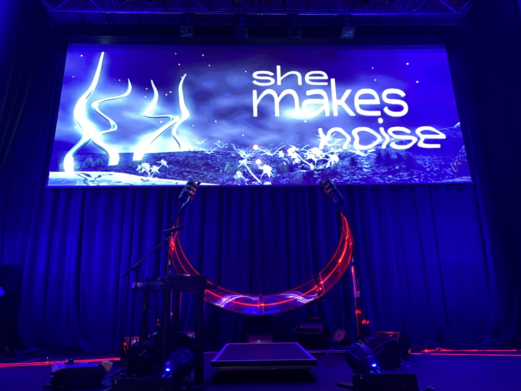 Festival She Make Noise, la casa encendida, producción