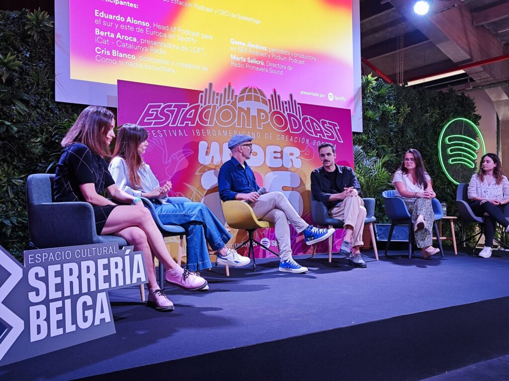 Festival estación podcast, podcast directo, festival, ciertas