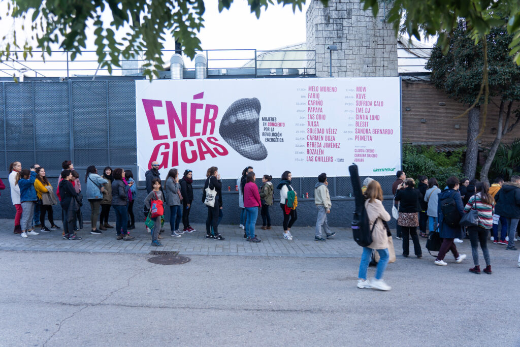 Festival Enérgicas Greenpeace