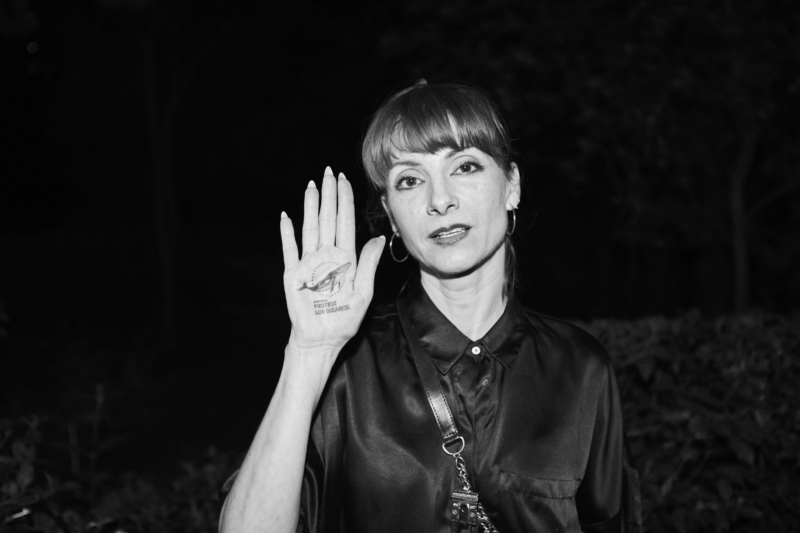 Najwa Nimri evento, greenpeace eventos, protect the oceans, ciertas producciones, eventos sostenibles